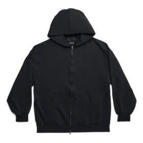 Outside Loop -vetoketjuhuppari, kapea istuvuus, ”Black Faded” 744454TOVF51055 Outside Loop -vetoketjuhuppari, kapea istuvuus, ”Black Faded” 744454TOVF51055
