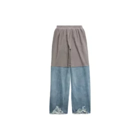 Paikattuja verryttelyhousuja ”Grey Indigo” 745264TNW014012