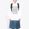 Painettu huppari, urheilu, unisex, valkoinen 641679TJVI69040