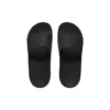 Paksupohjaiset kiilakorkosandaalit ”Black Rubber” 737923W1S891000