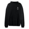 Pariisin olympialaisten ylikokoinen huppari ”Black” 620973TIV451070