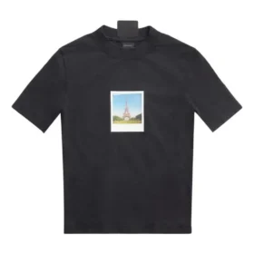 Paris By Day Tight Small Fit -T-paidat ”Black Faded” 745019TOVC71055 Paris By Day Tight Small Fit -T-paidat ”Black Faded” 745019TOVC71055