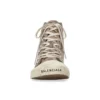 Paris High Top -tennarit ”Tan BB Monogram Cotton and White Rubber” 688756W3RQ12298