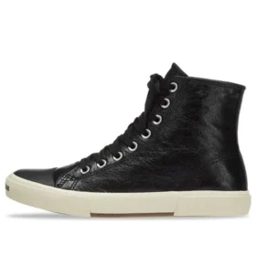 Paris korkeavartiset tennarit ”Black Leather and White Rubber” 688756W3RCA1090 Paris korkeavartiset tennarit ”Black Leather and White Rubber” 688756W3RCA1090