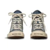 Paris korkeavartiset tennarit ”Blue Destroyed Denim and Rubber” 688752W3RCL4090