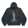 Paris Liberty -hupparit, oversized, ”musta” 739024TQVS11083