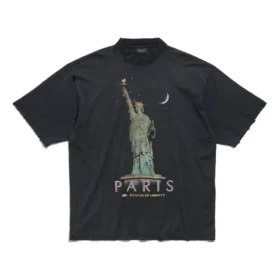 Paris Liberty -T-paidat ”Musta” 764235TQVR91083