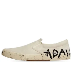 Paris Low Top Slip On -kengät ”Washed White Cotton” 710295W3RR59010