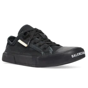 Paris Low Top -tennarit ”Black Destroyed Cotton and Black Rubber” 688754W3RP21010 Paris Low Top -tennarit ”Black Destroyed Cotton and Black Rubber” 688754W3RP21010