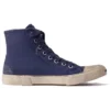 Paris-matalavartiset tennarit ”Indigo Destroyed Cotton and White Rubber” 688752W3RC14990