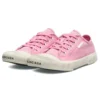 Paris-matalavartiset tennarit ”Washed Pink Cotton and White Rubber” 688757W3RC25590