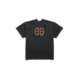 Paris Moon Double Front -T-paidat, oversized-malli ”Black” 791615TQVY22020