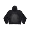 Paris Moon No Pocket -huppari, oversized ”Black Faded” 744462TOVE31055