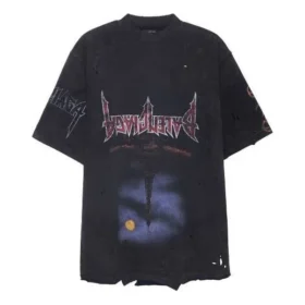 Paris Moon Upside Down -T-paidat, oversized-malli, ”Black Faded” 698811TOVT31055 Paris Moon Upside Down -T-paidat, oversized-malli, ”Black Faded” 698811TOVT31055