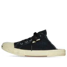 Paris-pistokkaat ”Black Destroyed Cotton and White Rubber” 693953W3RC31090