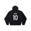 Paris Soccer -vetoketjuhuppari, medium-mitoitus, ”Black White” 744457TPVS61070