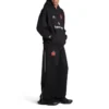 Paris Soccer -vetoketjuhuppari, medium-mitoitus, ”Black White” 744457TPVS61070