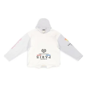 Paris Upside Down -hupparit, oversized ”White” 698156TMVD19000 Paris Upside Down -hupparit, oversized ”White” 698156TMVD19000