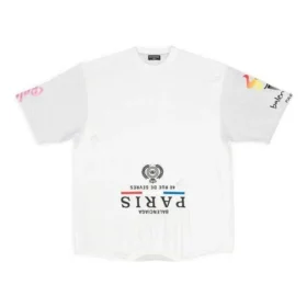 Paris Upside Down -T-paidat, oversized, ”White” 698811TMVC9900 Paris Upside Down -T-paidat, oversized, ”White” 698811TMVC9900