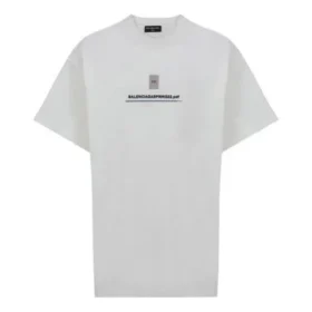 PDF-logolla varustettu ylisuuri T-paita ”Off White” 676589TLVF79016 PDF-logolla varustettu ylisuuri T-paita ”Off White” 676589TLVF79016