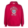 Perustettu 1917 -yliopiston logopainettu huppari, leveä istuvuus, ”Red” 675003TLV906163