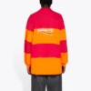 Pitkähihainen Cut Up -pikeepaidat ”Raspberry Fluo Orange” 657073TKVA56667