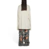 Pitkähihainen T-paita, oversized-malli, ”Off White” 739783TOVF49199