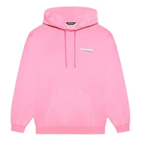 Political Campaign – keskipitkän istuvuuden huppari ”Pink” 600583TJVD45713