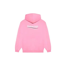 Political Campaign – keskipitkän istuvuuden huppari ”Pink” 600583TJVD45713