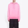 Political Campaign – keskipitkän istuvuuden huppari ”Pink” 600583TJVD45713