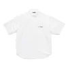 Popliininen lyhythihainen paita ”White” 751920TNM609000