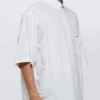 Popliininen lyhythihainen paita ”White” 751920TNM609000
