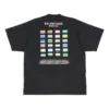 Pride 22 Oversized-puuvillainen T-paita ”Black White” 694576TMVO21070