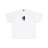 Pride 22 -ylisuuri puuvillainen T-paita ”White Black” 694576TMVO20904
