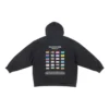 Pride-huppari, Boxy Fit ”Musta” 651799TMVO31070