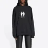 Pride-huppari, Boxy Fit ”Musta” 651799TMVO31070