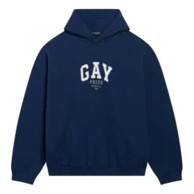 Pride-huppari, Boxy Fit ”Navy” 651799TLV548561