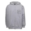 Print-huppari vetoketjulla, kapea istuvuus ”Grey” 744454TOVN41167