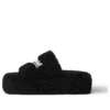 Pörröiset platform-sandaalit ”Black” 762826W2DO11096