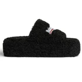 Pörröiset platform-sandaalit ”Black” 762826W2DO11096