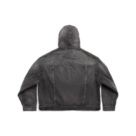 Pull-Over-takki ”Black Japanese Denim” 719313TBP473340