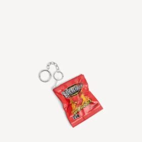 Punaiset Chips-riipuset/avaimenperät