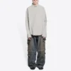 Puuvillapaita, Large-mitoitus ”Cement Grey” 681688TKM102967