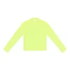 Pyöreäkaulainen pitkähihainen paita ”Fluo Yellow” 704103TMVB77204