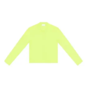 Pyöreäkaulainen pitkähihainen paita ”Fluo Yellow” 704103TMVB77204 Pyöreäkaulainen pitkähihainen paita ”Fluo Yellow” 704103TMVB77204