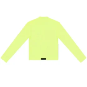 Pyöreäkaulainen pitkähihainen paita ”Fluo Yellow” 704103TMVB77204 Pyöreäkaulainen pitkähihainen paita ”Fluo Yellow” 704103TMVB77204