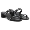 Pyöreät 40 mm:n sandaalit ”Black” 695000WCAE11090