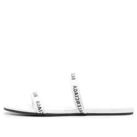Pyöreät sandaalit ”White Black” 694999WCAE19010