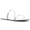 Pyöreät sandaalit ”White Black” 694999WCAE19010