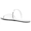 Pyöreät sandaalit ”White Black” 694999WCAE19010